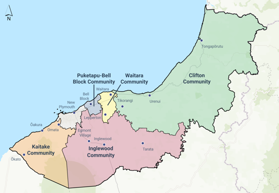 Elections 2022 Community Boards Map