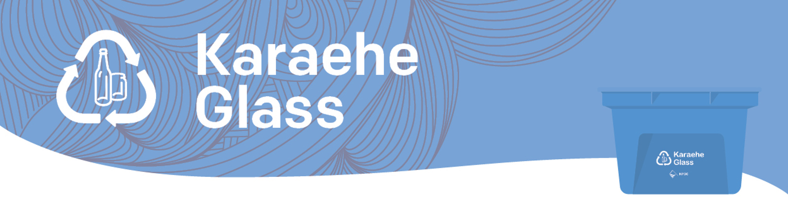 Karahe and glass banner