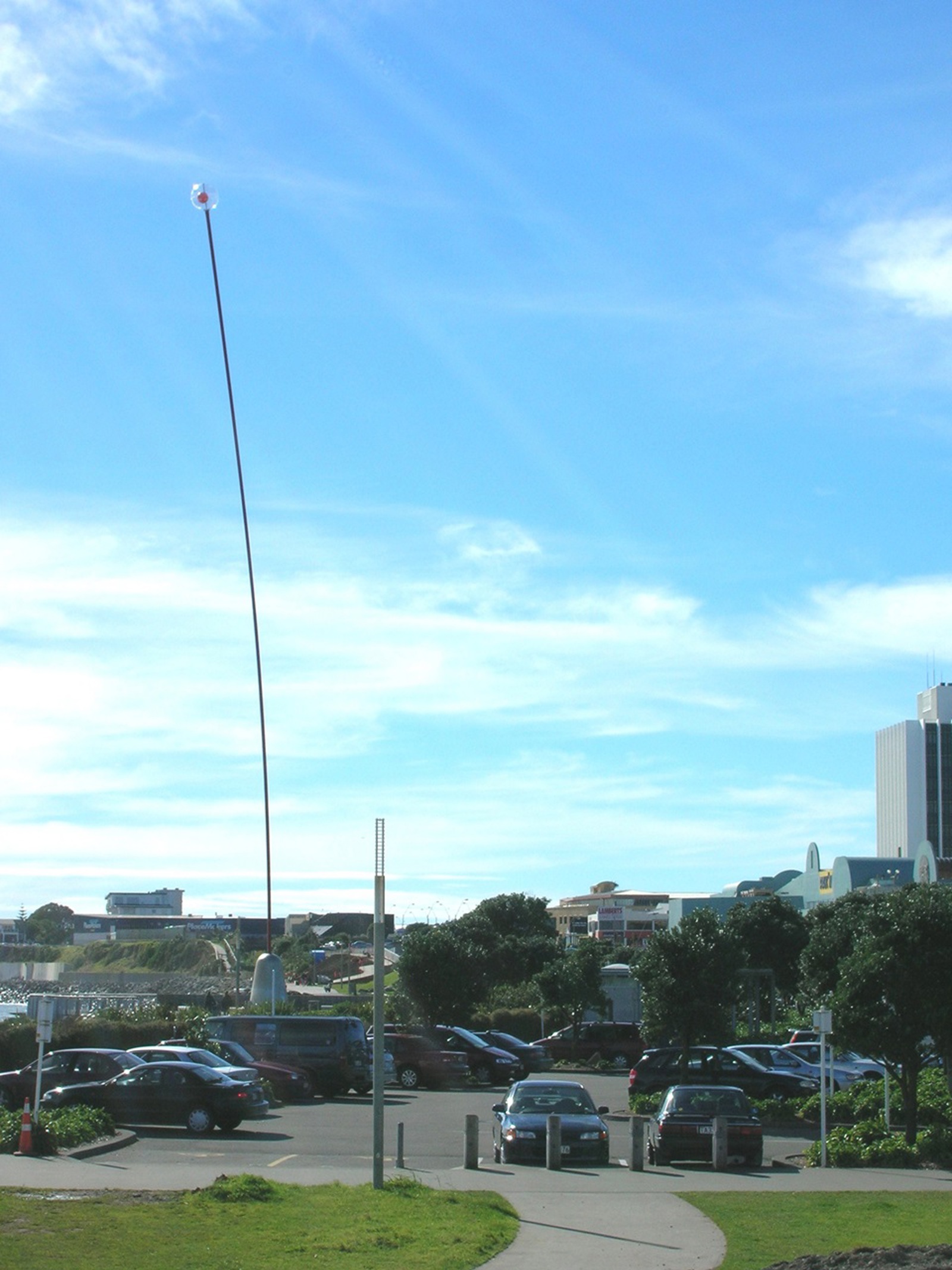 Wind wand car park