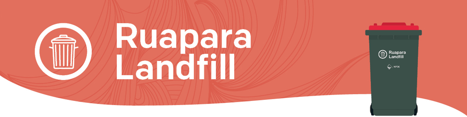 Landfill banner